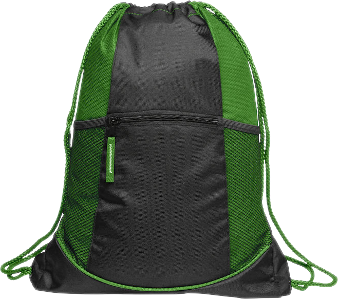 Clique - Smart Backpack - Negro & verde manzana