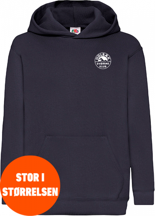 Fruit of the loom - Hbsk Klassisk Hoodie Kids - Deep Navy